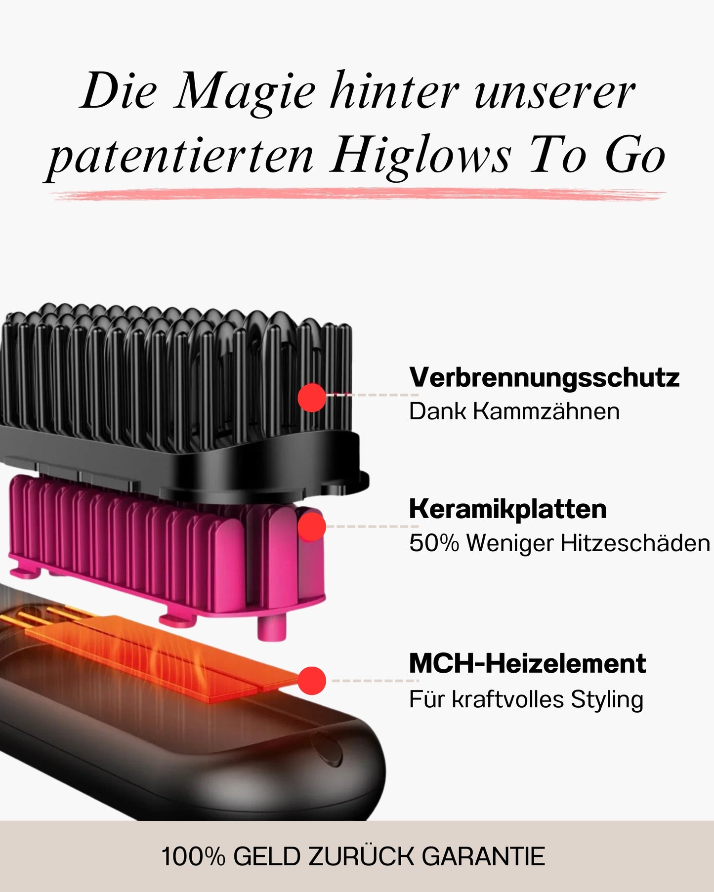 Higlows™ ToGo Stylingbürste